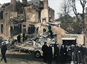Hatch: Blitz in London -- aftermath of bombing