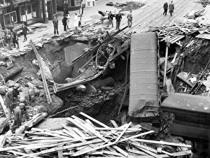 Tramline: Blitz in London -- Balham High Road, WW2