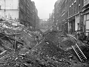 Saffron: Blitz in London -- Saffron Hill, WW2