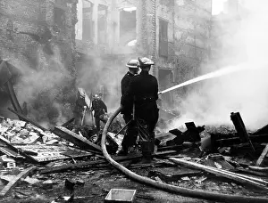 Wolfe: Blitz in London -- site of Wolfe & Hollander Ltd, WW2
