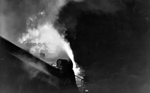 Millwall: Blitz in London -- Winkley's Wharf, Millwall, WW2