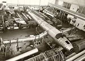 Ha139: Blohm und Voss Ha139 under construction circa 1939