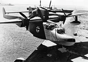 Lowered: Blohm & Voss BV 138 flying boat, 1941