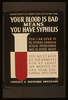 Proper: Your blood is bad means you have syphilis You can give it to