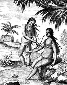 Maintain: Bloodletting, Native Central American Indians, 17th Century