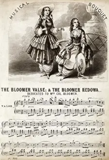 Jan19: The Bloomer Valse and the Bloomer Redowa