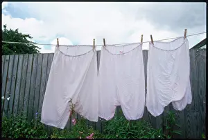 Knickers: BLOOMERS ON CLOTHES LINE