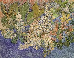 Blossoming: Blossoming Chestnut Branches, by Van Gogh