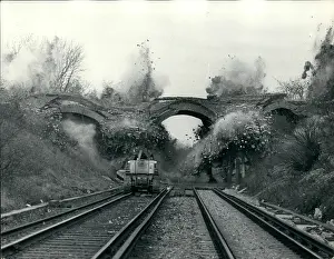 Bang: Blowing up an old railway bridge