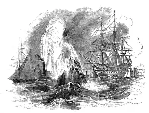 Wreck: Blowing up of the Royal George