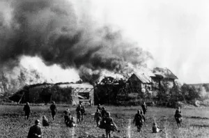 Blasted: Blown up Soviet bunker on the Eastern Front, 1941