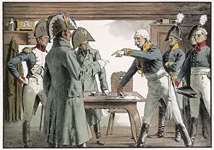 Surrenders: BLUCHER SURRENDERS