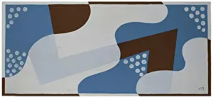 Zags: Blue, black and grey graphic design pattern