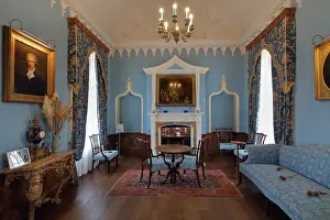Aubyn: Blue Drawing Room, Castle, St Michael's Mount