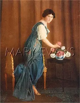 Jolivet: Blue dress