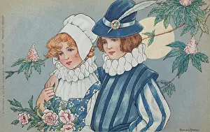 The Blue among the Flowers by Florence Hardy