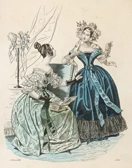 Plaited: Blue Gowns 1837