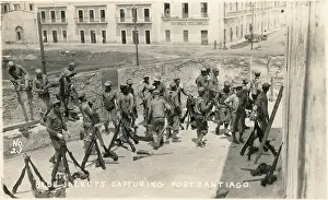 Capturing: Blue Jackets capturing Fort Santiago, Vera Cruz, Mexico