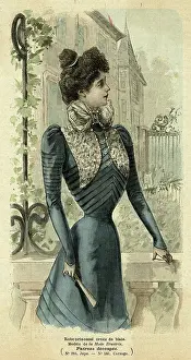 Folds: Blue - Lace Dress 1899