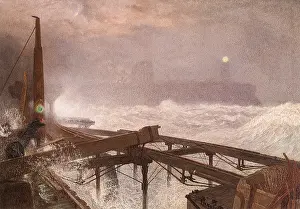 Breakwater: Blue Lights, Tynemouth Pier