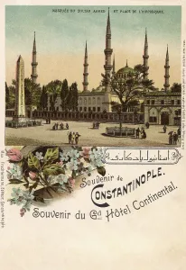 Ahmet: The Blue Mosque and the Hippodrome, Istanbul, Turkey