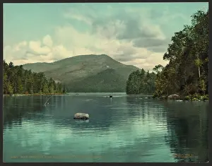 Adirondack: Blue Mountain from Eagle Lake, Adirondack Mountains