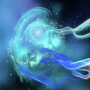 Twisted: Blue Nebula