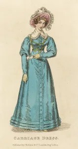 Gigot: Blue Pelisse 1824