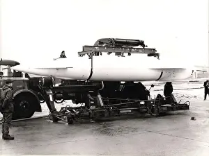 Transporter: Blue Steel low-loader trolley and transporter