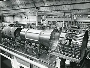 Stages: Part of the Blue Streak electrical mock-up