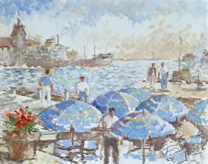 Batchelor: Blue Umbrellas