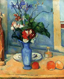 Cezanne: Blue Vase, by Paul Cezanne