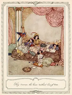 Harem: Bluebeard - Edmund Dulac