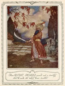 Scimitar: Bluebeard - Edmund Dulac