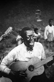 Lomax: The Blues. Stavin Chain singing ballad ?