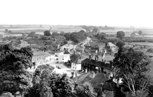Blyth: Blyth, from the Church Tower c1955