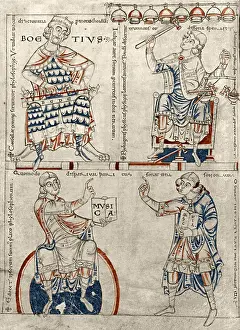 Executing: Bo @ thius, Medieval Philosopher