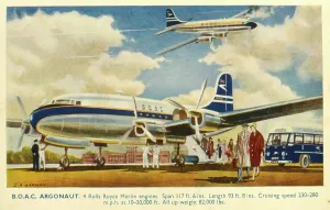 Argonaut: BOAC Argonaut on an airport runway