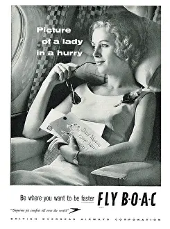 Hurry: BOAC - Picture Of A Lady In A Hurry