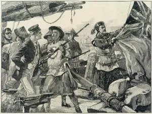 Sparking: On board the Arrow, Second Opium War