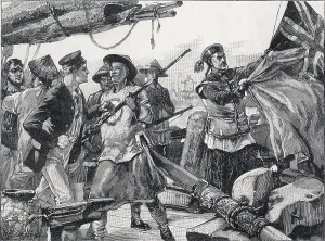 Sparking: On board the Arrow, Second Opium War