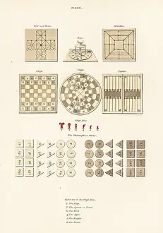 Backgammon: Board games of the 14th century