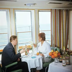 Franko: On board of Ivan Franko motor ship, 1967
