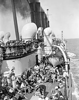 Cunard: On board the Mauretania, 1931