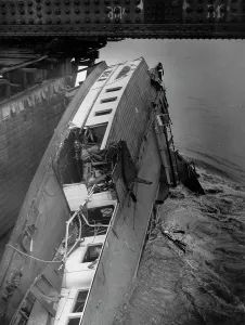 Capsized: The boat