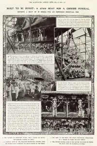 7500: Boat for a Chinese funeral, 1909