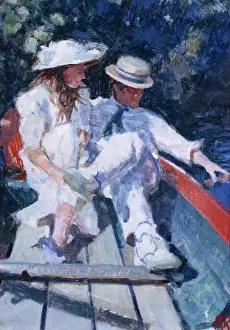 Summers: In the Boat ' couple in rowing boat