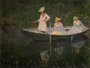 Giverny: The Boat at Giverny, by Monet
