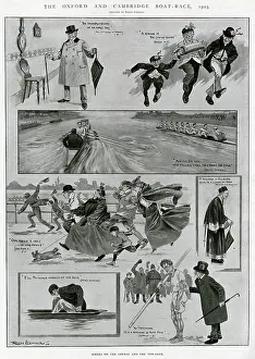Boat race scenes 1903