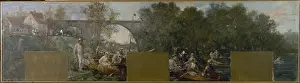 Boater: Boaters on the River Marne